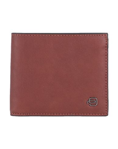 Piquadro Man Wallet Brown Size - Soft Leather