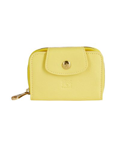 Il Bisonte Woman Key Ring Yellow Size - Soft Leather