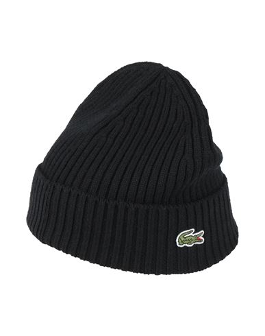 Lacoste Woman Hat Black Size Onesize Wool