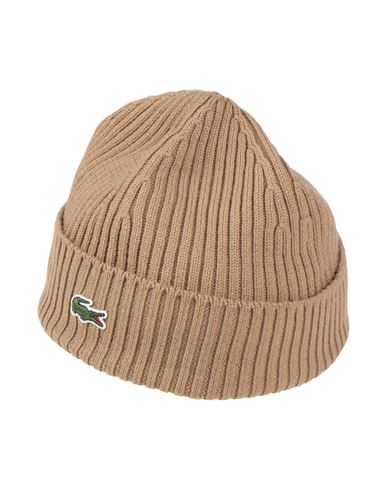 Lacoste Woman Hat Camel Size Onesize Wool
