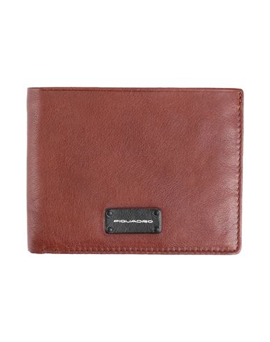 Piquadro Man Wallet Brown Size - Bovine Leather