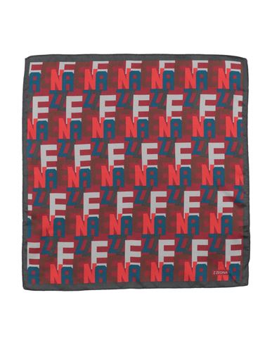 Z Zegna Man Scarf Red Size - Silk In Red
