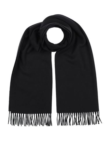 Sandro Man Scarf Black Size - Wool, Cashmere
