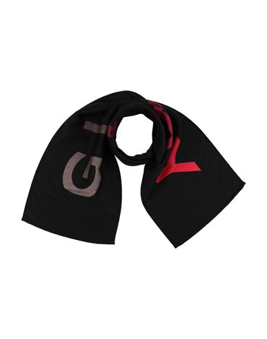 Givenchy Man Scarf Black Size - Wool, Virgin Wool, Silk