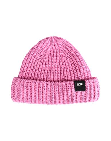 Shop Gcds Fw23u870503 2 Hat Pink Size Onesize Cotton, Polyamide