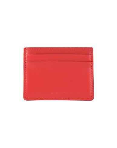 Sandro Man Document Holder Tomato Red Size - Soft Leather