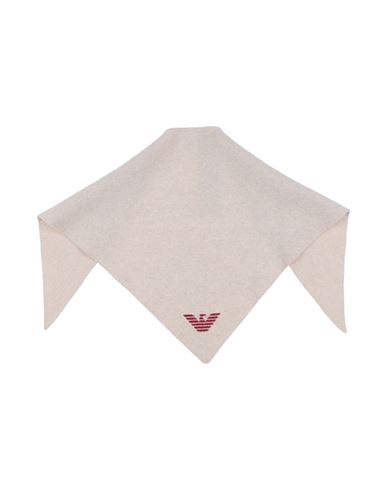 Emporio Armani Woman Scarf Beige Size - Wool, Polyamide
