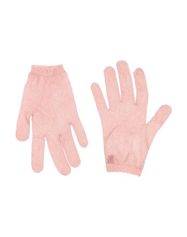 Missoni Woman Gloves Light Pink Size M Rayon, Polyester