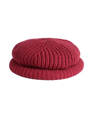 Missoni Woman Hat Burgundy Size M Wool In Red