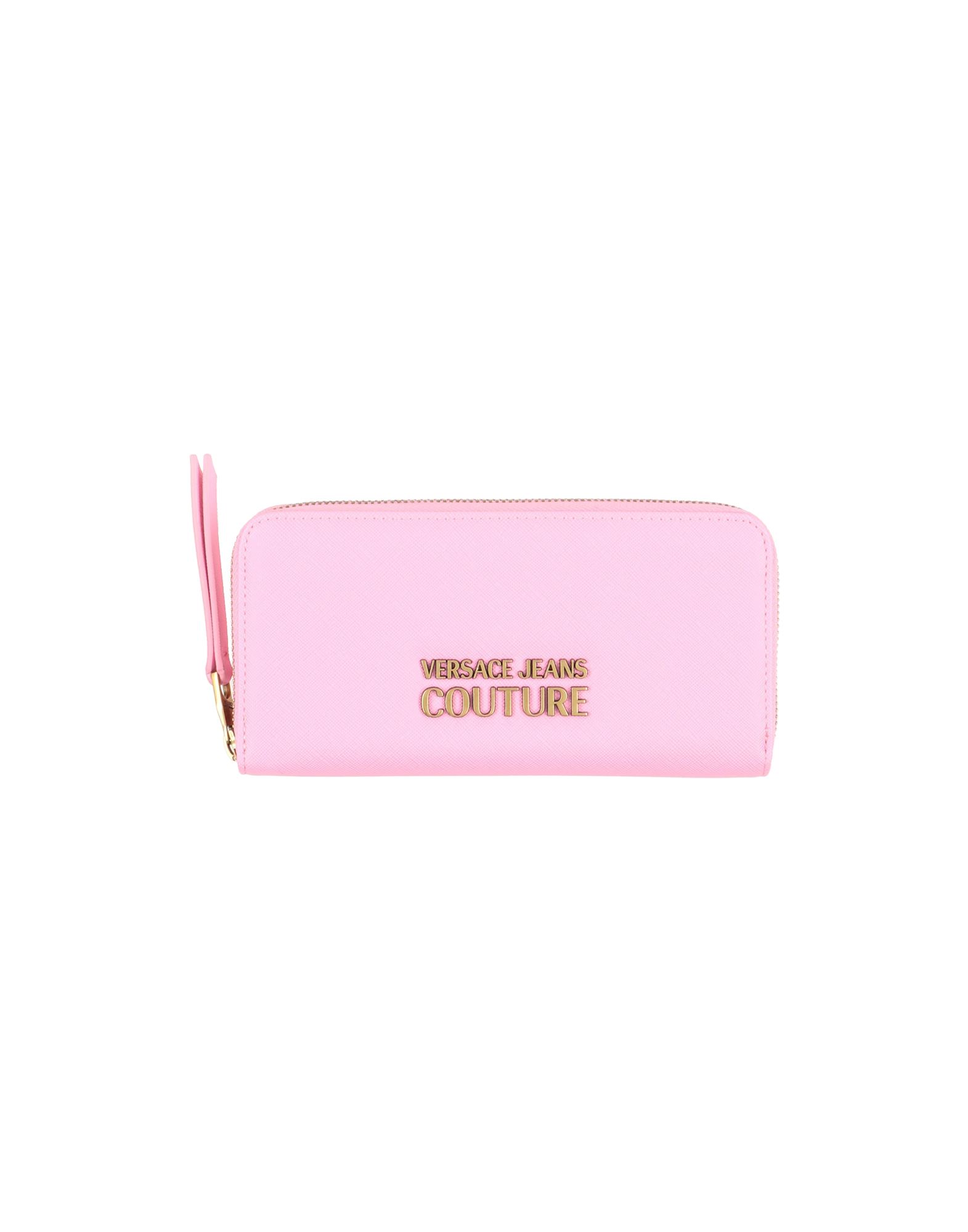 VERSACE - VERSACE JEANS COUTURE 長財布 ピンク バロックの通販