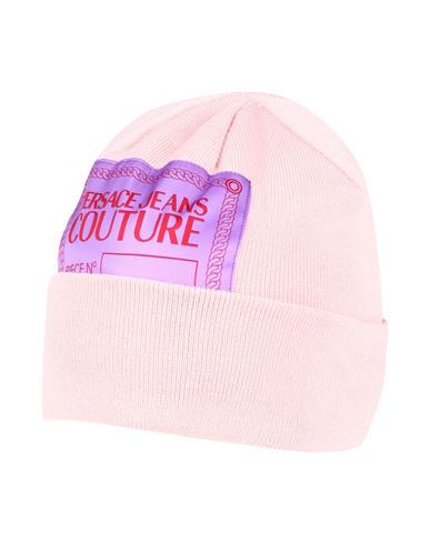 Versace Jeans Couture Man Hat Light Pink Size Onesize Wool, Acrylic