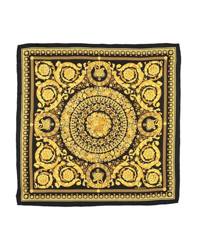 Versace Woman Scarf Black Size - Silk