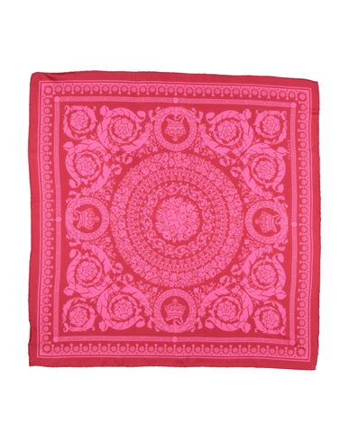 Versace Woman Scarf Garnet Size - Silk In Red