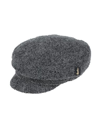 Borsalino Man Hat Grey Size M Virgin Wool, Alpaca Wool, Mohair Wool, Polyamide