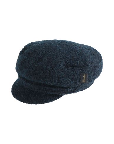 Borsalino Man Hat Midnight Blue Size S Virgin Wool, Alpaca Wool, Mohair Wool, Polyamide