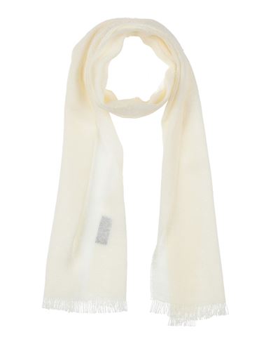 Tom Ford Man Scarf Cream Size - Silk, Polyamide In White
