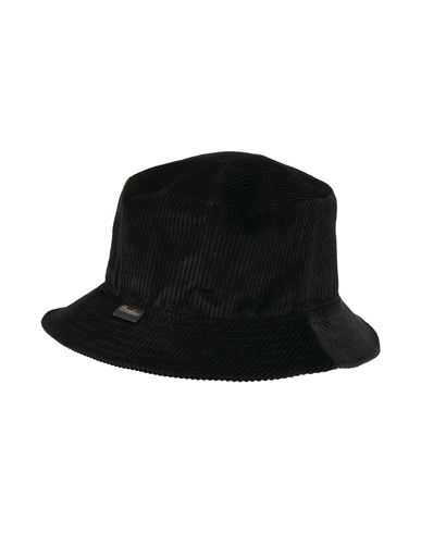 Borsalino Woman Hat Black Size L Cotton, Cashmere