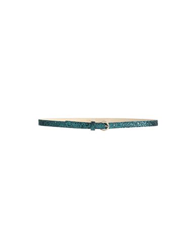 Des Petits Hauts Woman Belt Deep Jade Size 3 Textile Fibers In Green