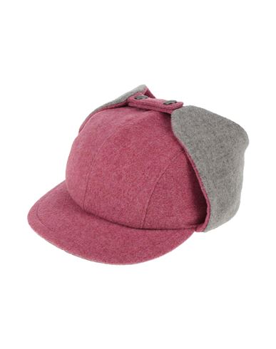 Borsalino Man Hat Magenta Size 7 ¼ Virgin Wool