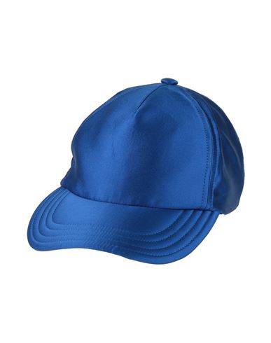 Sandro Man Hat Blue Size Onesize Polyester, Silk