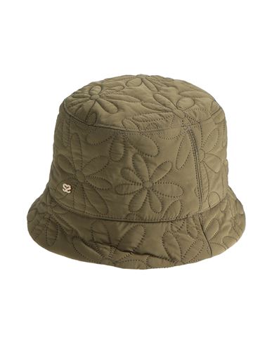 Sandro Woman Hat Military Green Size Onesize Polyester, Polyamide