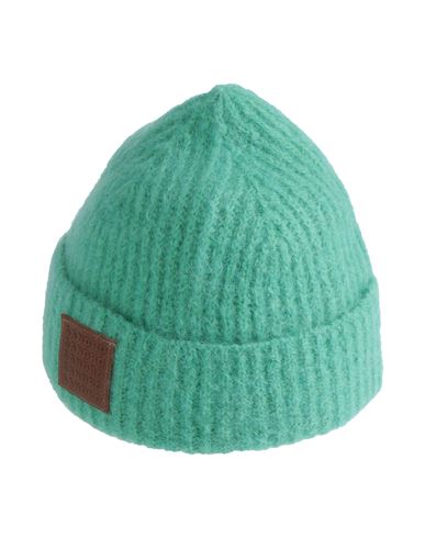 Sandro Woman Hat Light Green Size Onesize Mohair Wool, Polyester, Elastane