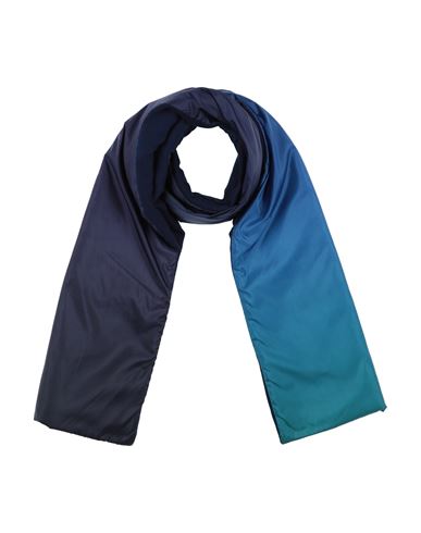 Emporio Armani Man Scarf Blue Size - Polyester, Viscose