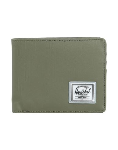 Herschel Supply Co. Man Wallet Military Green Size - Recycled Pet, Tpe - Thermoplastic Elastomer