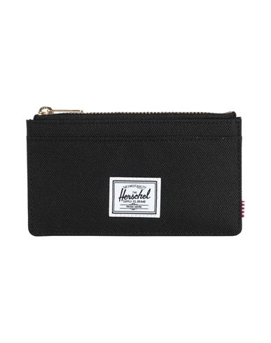 Herschel Supply Co. Man Coin Purse Black Size - Recycled Pet
