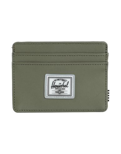 Herschel Supply Co. Man Document Holder Military Green Size - Recycled Pet, Tpe - Thermoplastic Elas