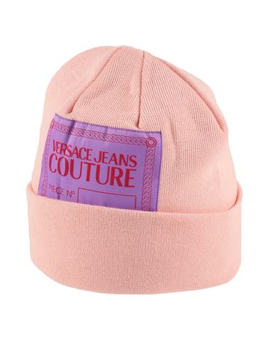 Versace Jeans Couture Woman Hat Pink Size Onesize Acrylic, Wool
