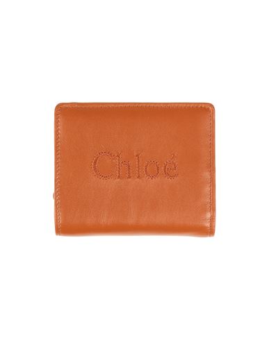Chloé Woman Wallet Tan Size - Calfskin In Brown