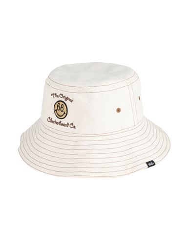 Shop Vans Dusk Downer Bucket Hat Woman Hat Ivory Size M/l Cotton In Beige