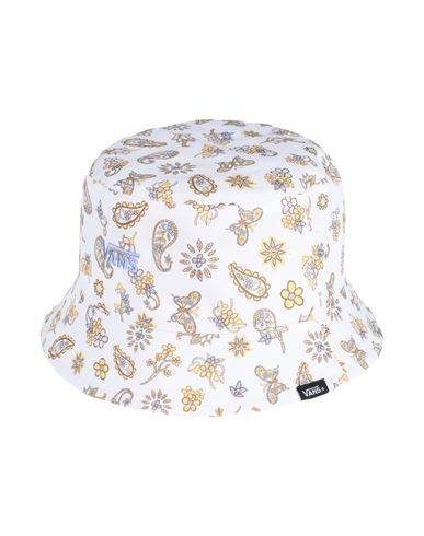 Vans Wm Hankley Bucket Hat Woman Hat White Size S/m Polyester