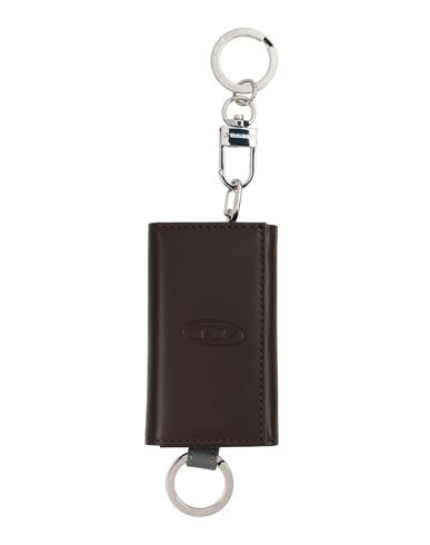 Diesel Man Key Ring Dark Brown Size - Bovine Leather