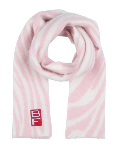 Shop By Far Woman Scarf Light Pink Size - Baby Alpaca Wool, Recycled Polyamide, Merino Wool, Polyester