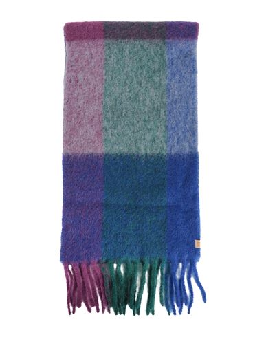 Shop Woolrich Multicolor Wool Check Scarf Woman Scarf Green Size - Alpaca Wool, Virgin Wool, Polyamide, M