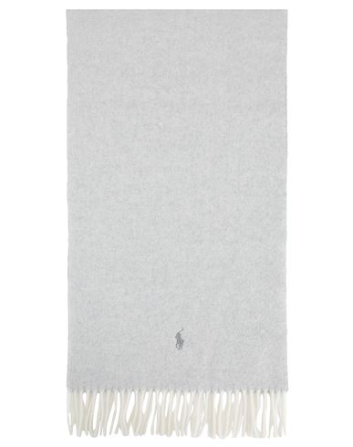 Polo Ralph Lauren Woman Scarf Light Grey Size - Recycled Wool, Wool