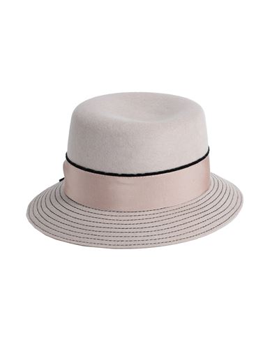 Borsalino Hat Sand Size L Merino Wool In Beige