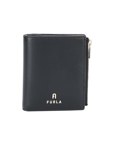 Furla Woman Wallet Black Size - Calfskin