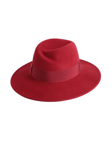 Borsalino Woman Hat Red Size L Wool