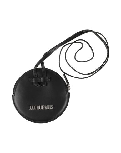 Jacquemus Man Coin Purse Black Size - Bovine Leather