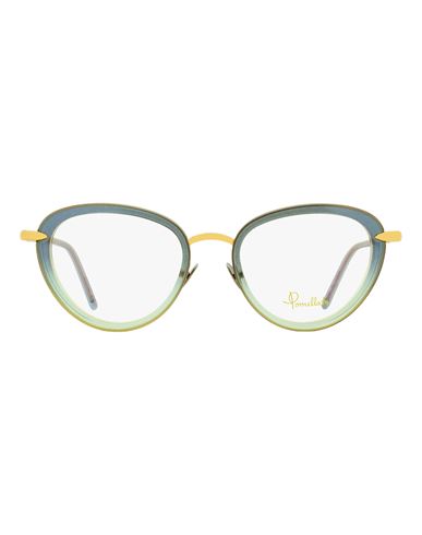 Pomellato Oval Pm0058o Eyeglasses Woman Eyeglass Frame Gold Size 51 Metal, Acetate