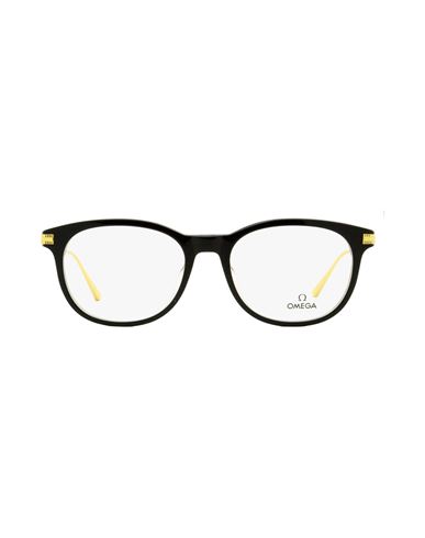 Omega Pantos Om5013 Eyeglasses Man Eyeglass Frame Gold Size 53 Acetate, Metal