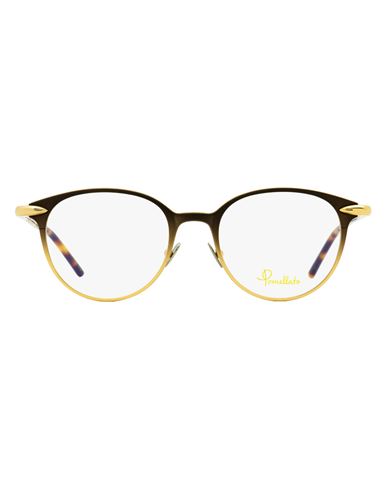 Shop Pomellato Oval Pm0055o Eyeglasses Woman Eyeglass Frame Brown Size 50 Metal, Acetate