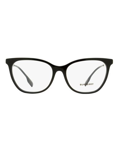 Burberry Charlotte Be2333 Eyeglasses Woman Eyeglass Frame Black Size 55 Acetate, Metal