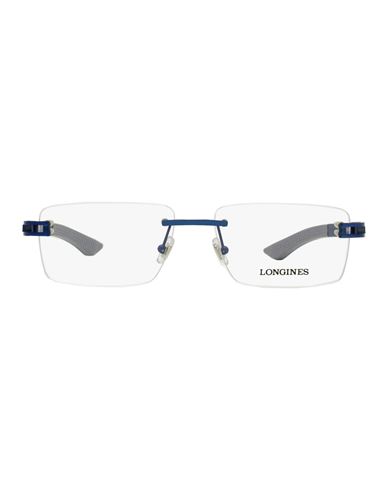 Longines Rimless Lg5006h Eyeglasses Man Eyeglass Frame Blue Size 55 Metal