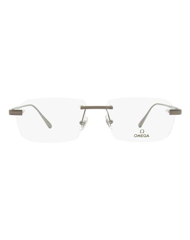 Omega Rimless Om5015h Eyeglasses Man Eyeglass Frame Multicolored Size 56 Metal In Fantasy