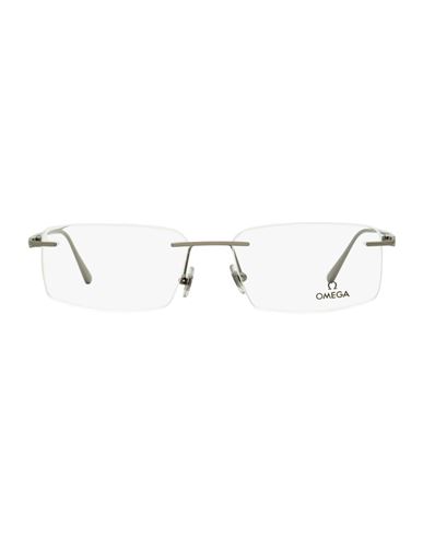 Omega Rimless Om5007h Eyeglasses Man Eyeglass Frame Multicolored Size 56 Metal In Fantasy