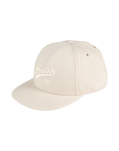 Amiri Man Hat Light Grey Size L Cotton In Grey